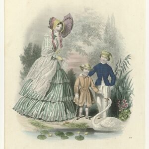 Vintage zwarte hoed met lintdetail en veer, chique en klassiek.