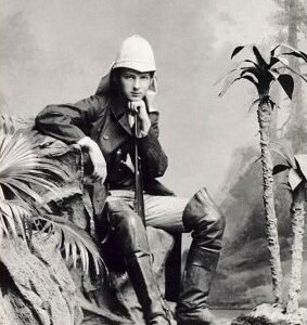 Portret van Alberto Vojtěch Frič in 1901, formele kleding, serieuze uitdrukking.