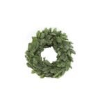 Nobilis Krans van Ø30cm met volle, donkergroene takken in een cirkelvormige opstelling. Perfect voor kerstdecoratie.