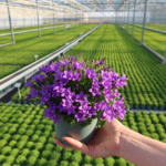 2x Campanula Addenda Ambella Intense purple in Granada sierpotten - potmaat 12cm - vaste plant - winterhard - Afbeelding 4